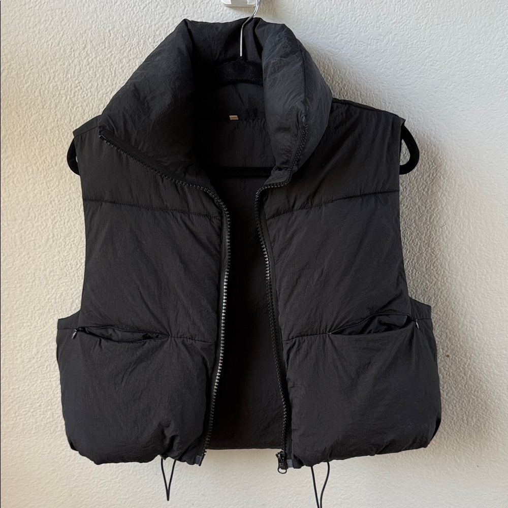 Black Puffer Vest